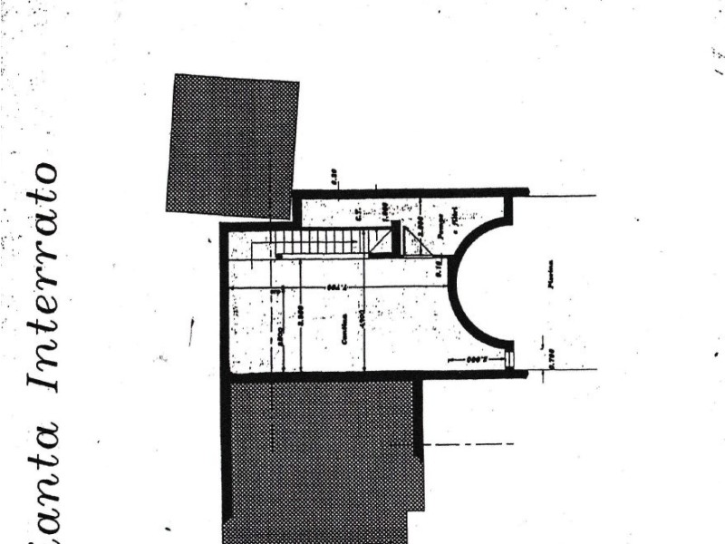 planimetria - Villa singola in vendita a Pietrasanta