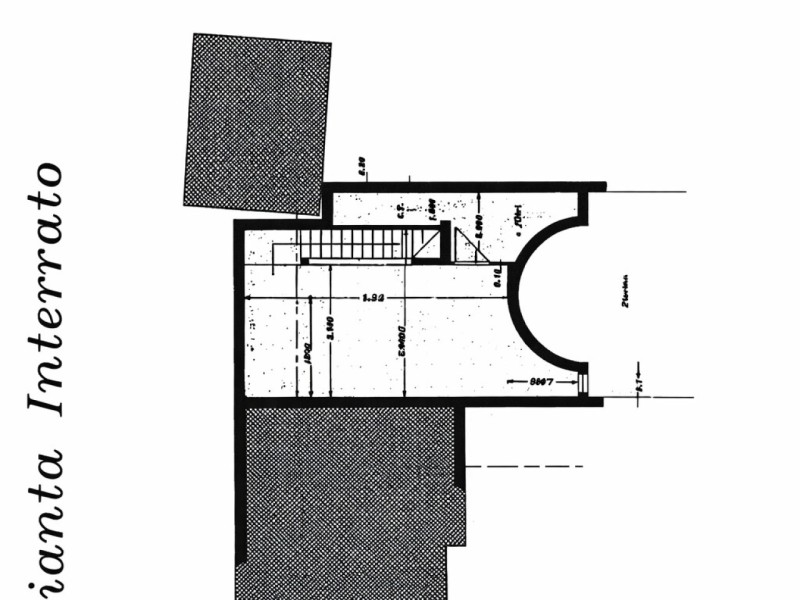 planimetria - Villa singola in vendita a Pietrasanta