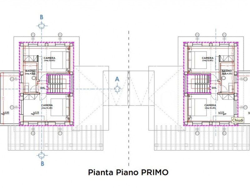 planimetria - Terreno in vendita a Pietrasanta