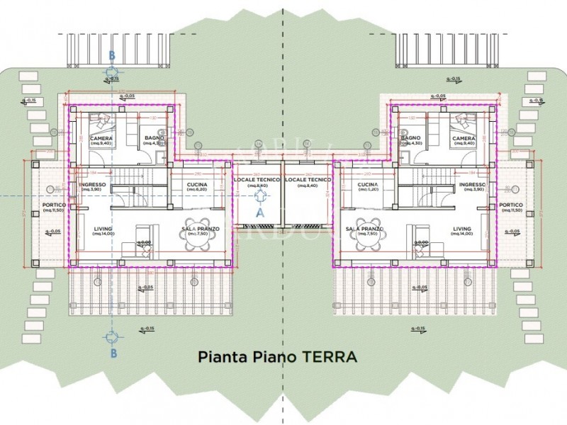 planimetria - Terreno in vendita a Pietrasanta