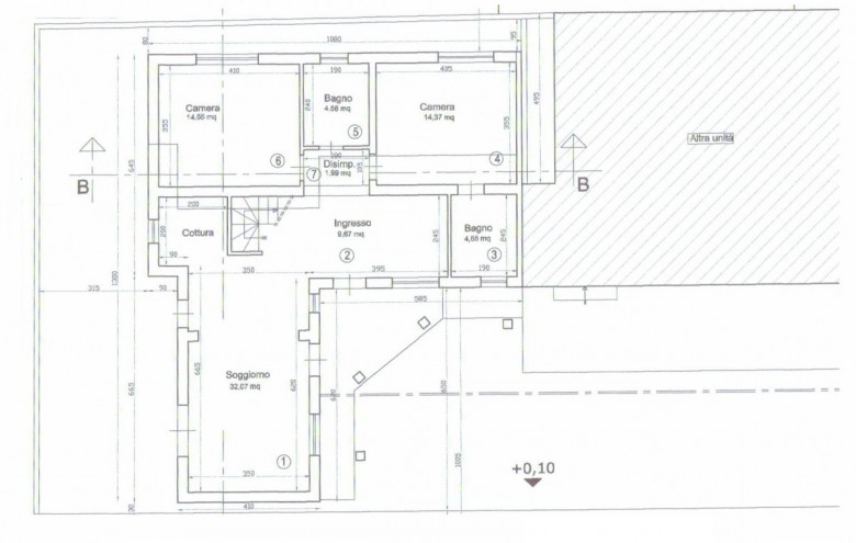 Bifamiliare in affitto a Pietrasanta