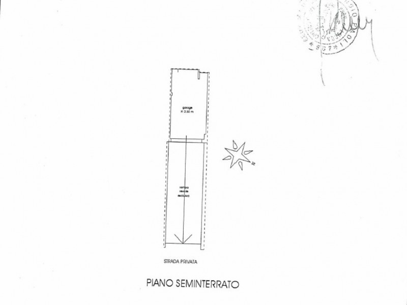 planimetria - Bifamiliare in vendita a Pietrasanta