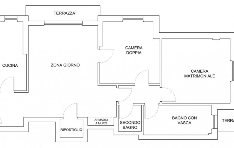 Appartamento in vendita a Massa