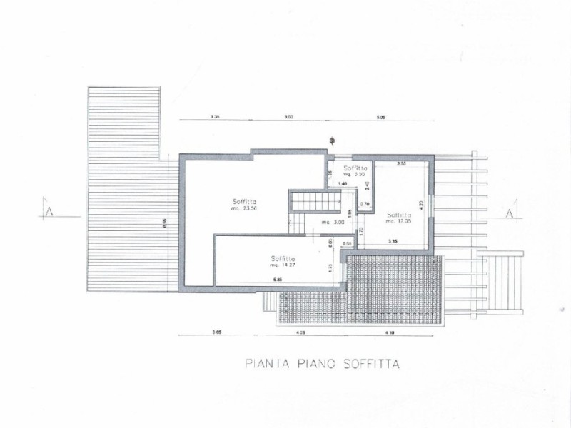 planimetria - Villa singola in vendita a Pietrasanta