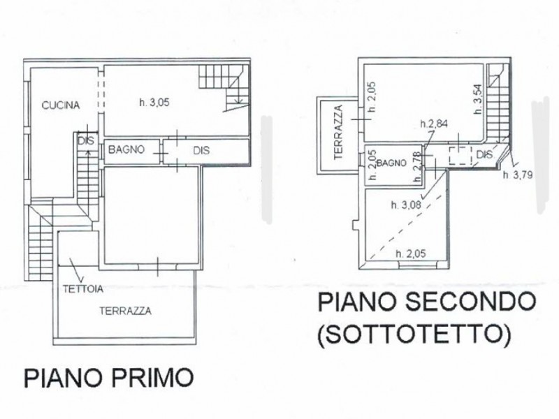 planimetria - Appartamento in vendita a Pietrasanta