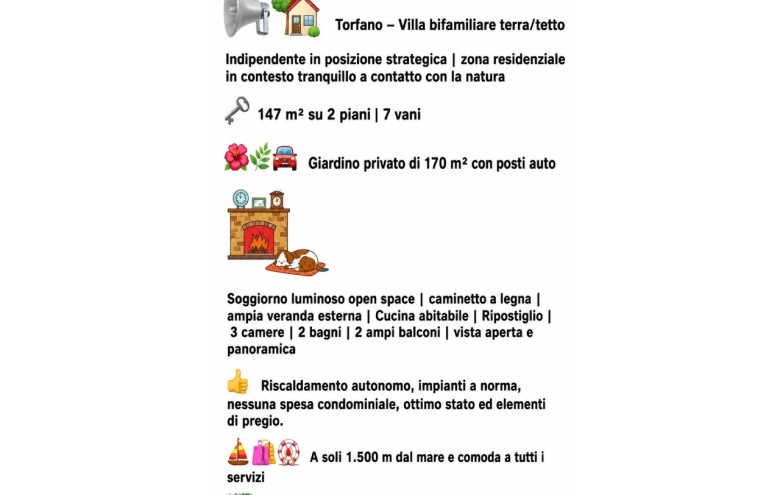 Bifamiliare in vendita a Pietrasanta