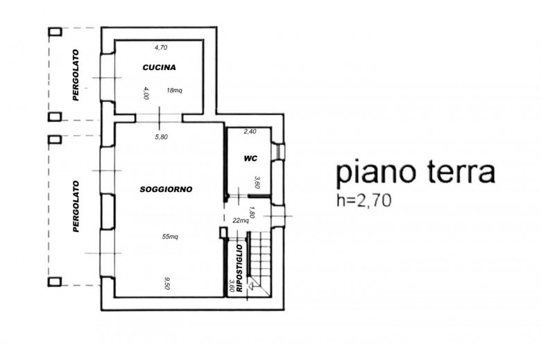 Villa singola in vendita a Montignoso