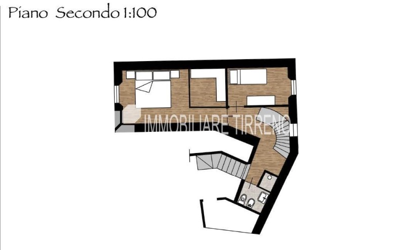 Porzione di casa in vendita a Massa