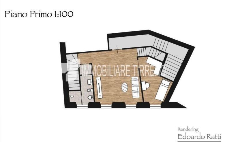 Porzione di casa in vendita a Massa