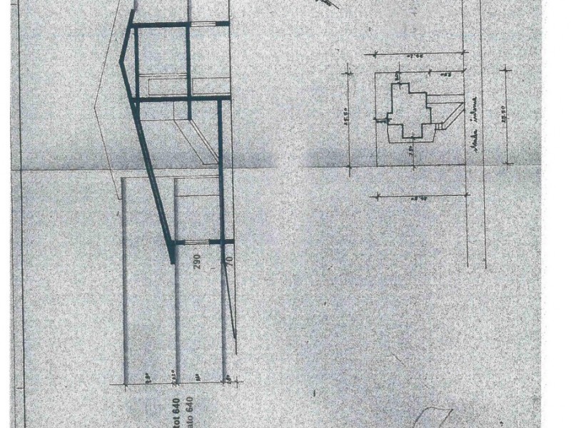 planimetria - Villa singola in vendita a Pietrasanta