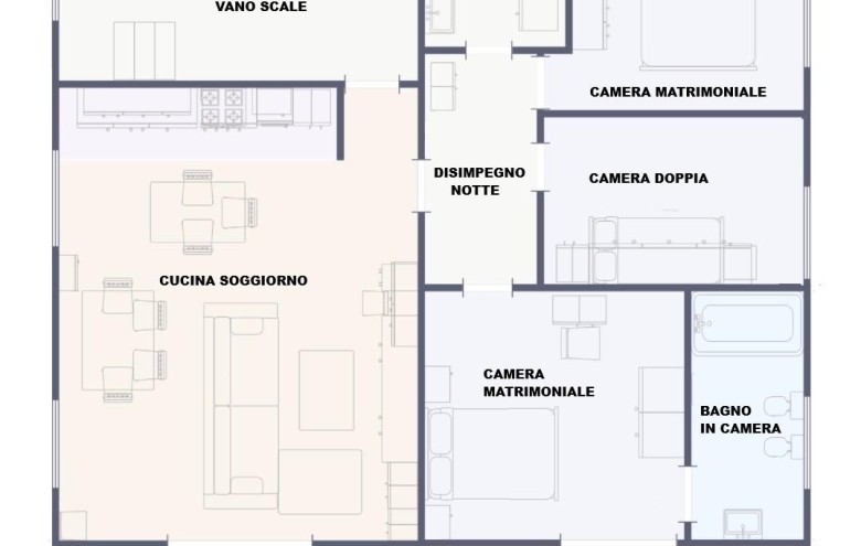 Casa semi indipendente in vendita a Montignoso