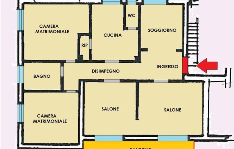 Appartamento in vendita a Massa