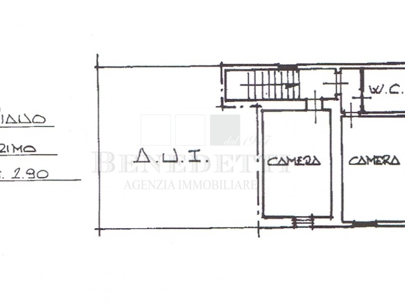 planimetria - Terratetto in vendita a Pietrasanta
