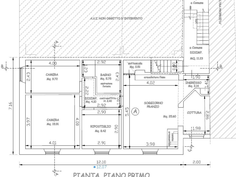 planimetria - Appartamento in vendita a Pietrasanta