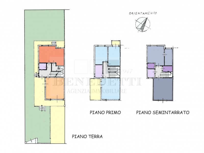 planimetria - Villetta a schiera in vendita a Pietrasanta