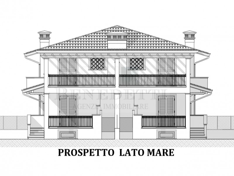 planimetria - Terratetto in vendita a Camaiore