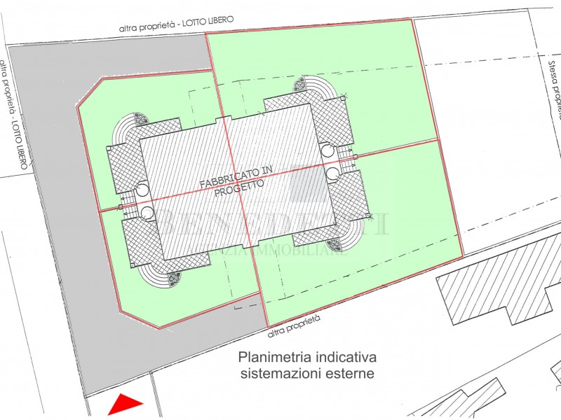 planimetria - Terratetto in vendita a Camaiore