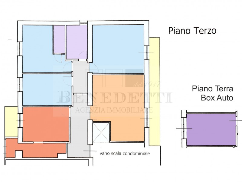 planimetria - Appartamento in vendita a Pietrasanta