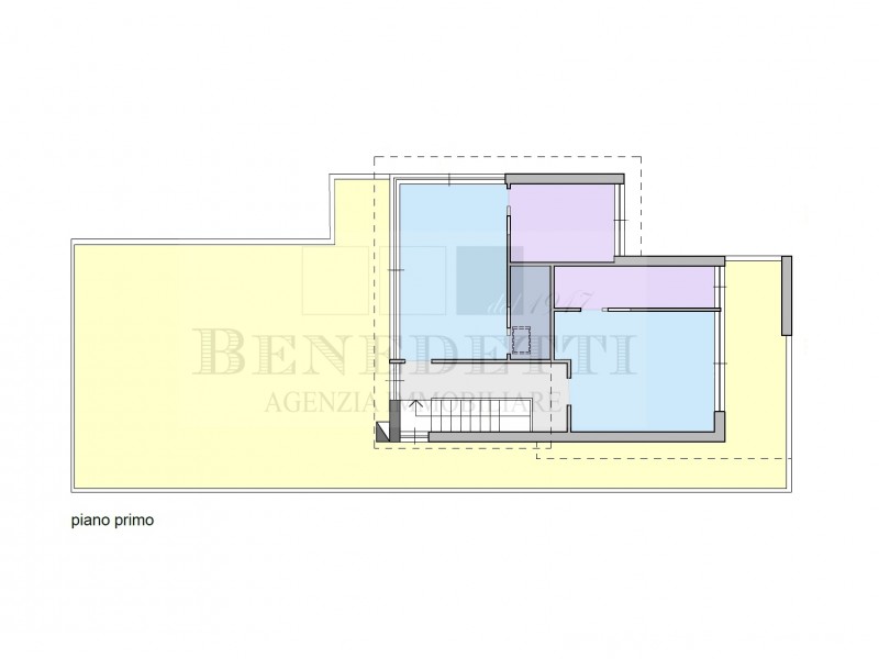 planimetria - Villetta a schiera in vendita a Pietrasanta