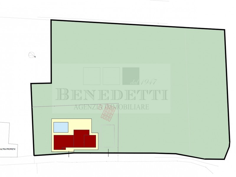 planimetria - Villetta a schiera in vendita a Pietrasanta