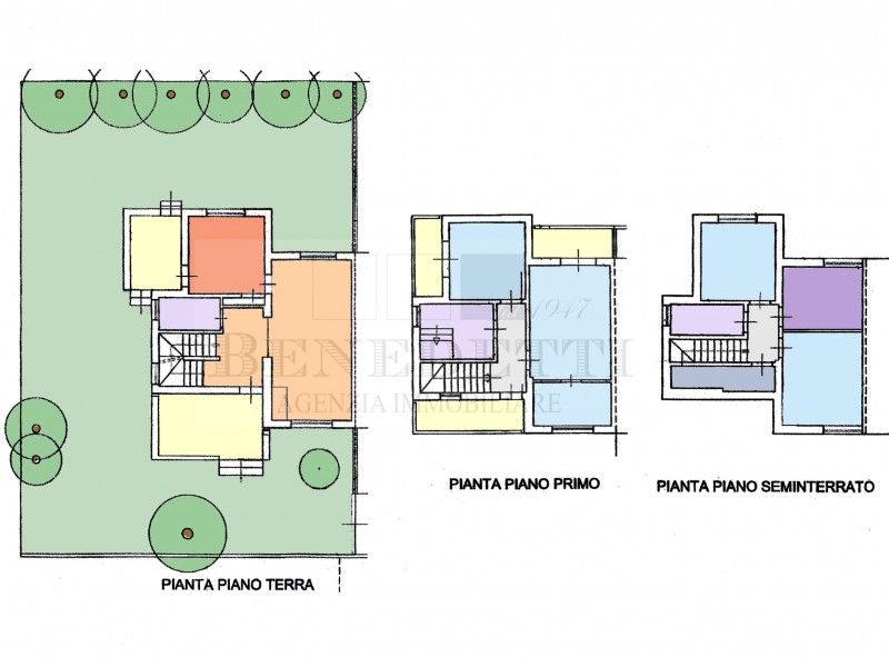 planimetria - Villetta a schiera in vendita a Pietrasanta