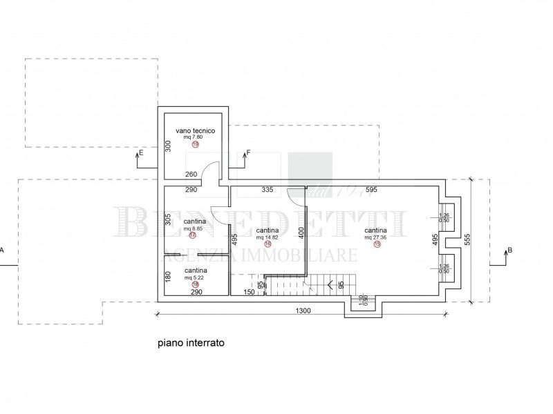planimetria - Villetta a schiera in vendita a Pietrasanta