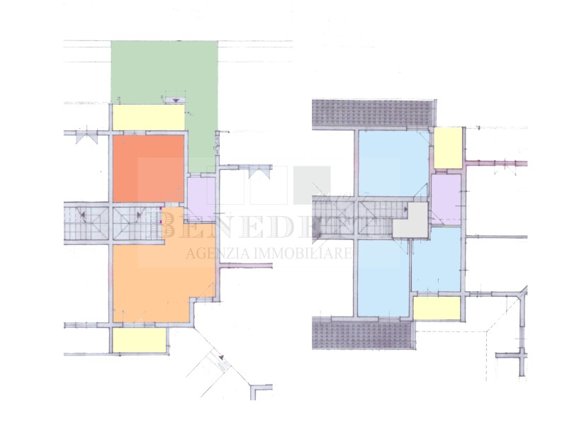 planimetria - Terratetto in vendita a Pietrasanta