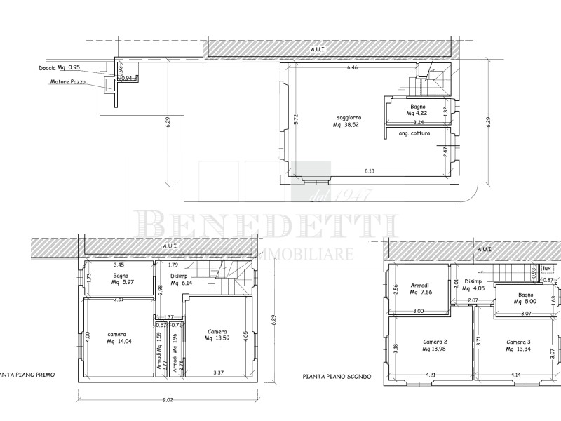 planimetria - Villetta a schiera in vendita a Pietrasanta