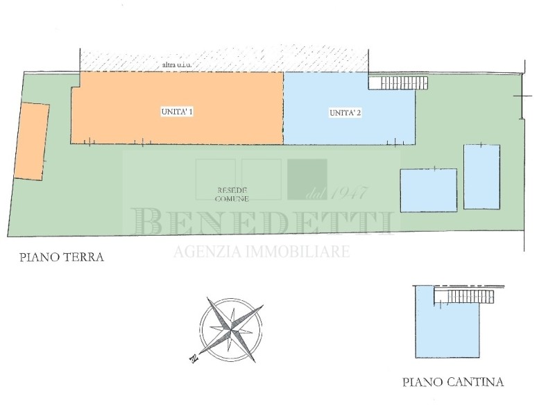 planimetria - Terratetto in vendita a Pietrasanta
