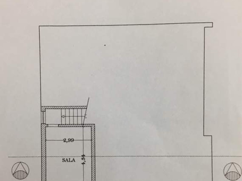 planimetria - Villa singola in vendita a Pietrasanta