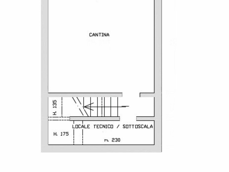 planimetria - Bifamiliare in vendita a Pietrasanta