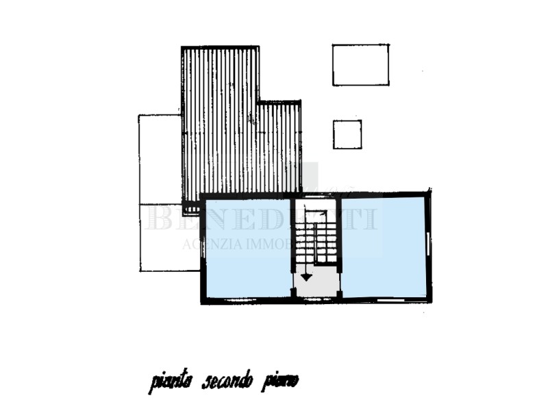 planimetria - Villetta a schiera in vendita a Pietrasanta