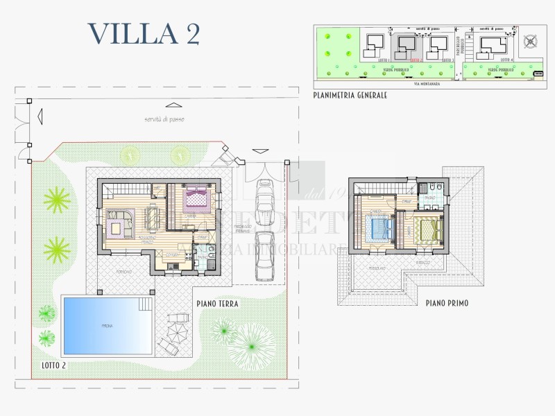 planimetria - Villetta a schiera in vendita a Pietrasanta