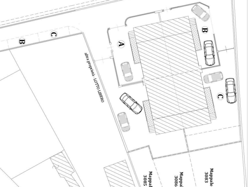 planimetria - Bifamiliare in vendita a Camaiore