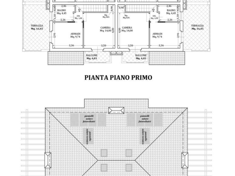 planimetria - Bifamiliare in vendita a Camaiore