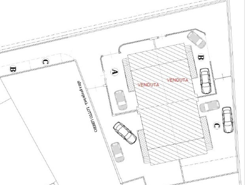 planimetria - Bifamiliare in vendita a Camaiore