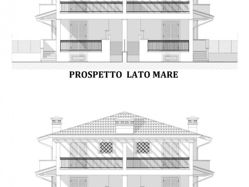 planimetria - Villa singola in vendita a Camaiore