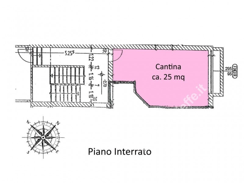 planimetria - Appartamento in vendita a Massa