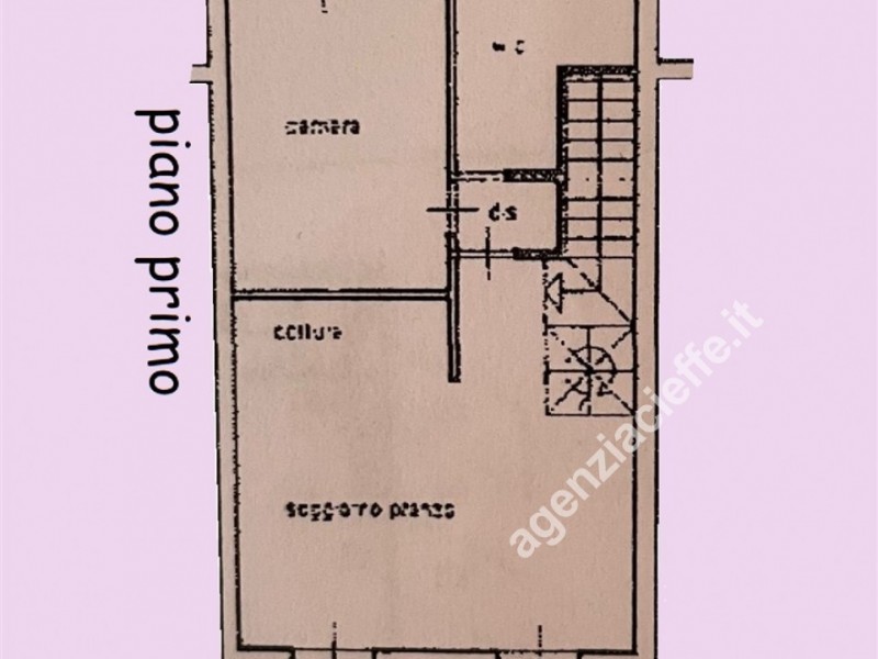 planimetria - Appartamento in vendita a Carrara