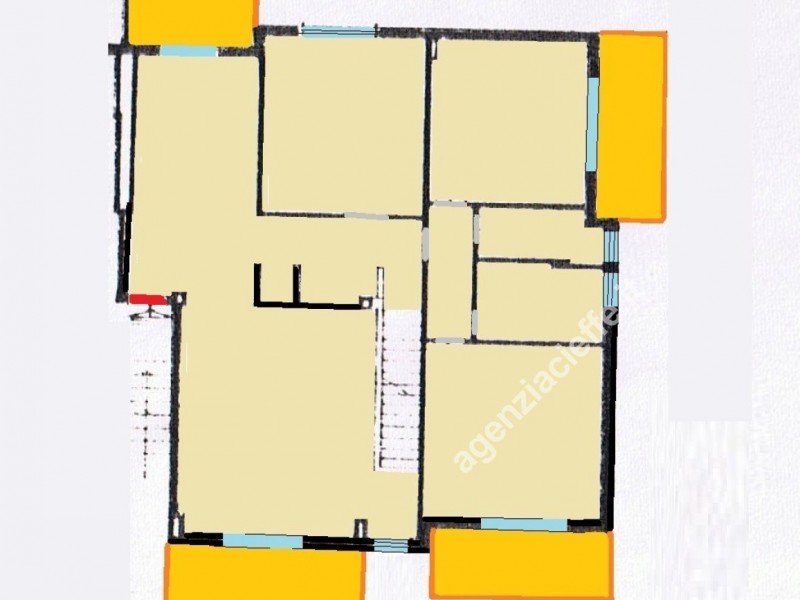 planimetria - Appartamento in vendita a Massa