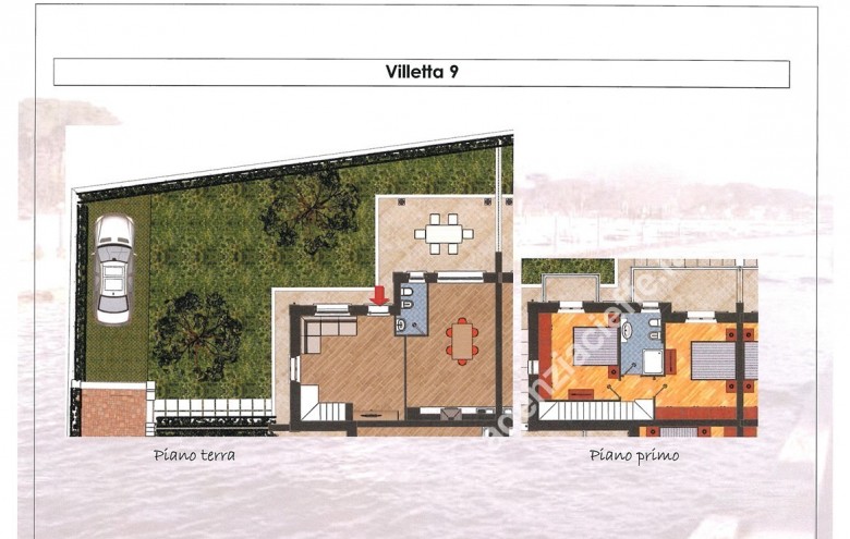 Villetta a schiera in vendita a Montignoso