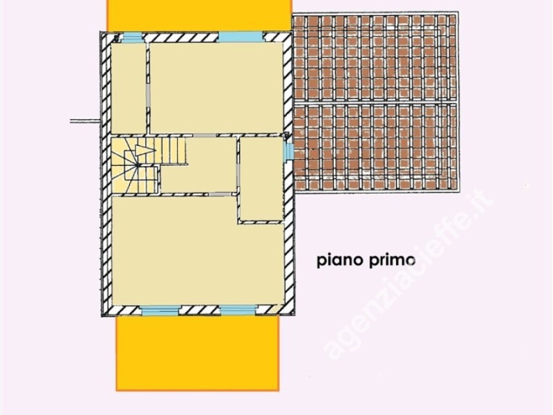 planimetria - Bifamiliare in vendita a Montignoso