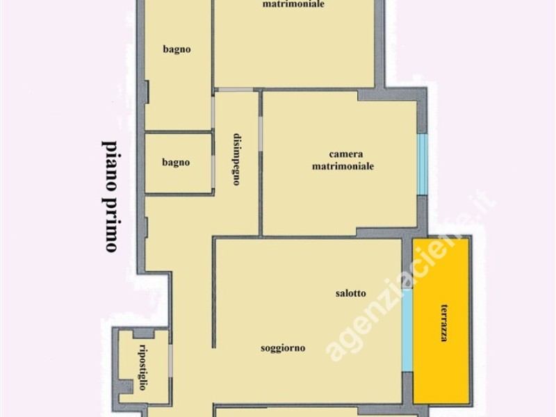 planimetria - Appartamento in vendita a Massa