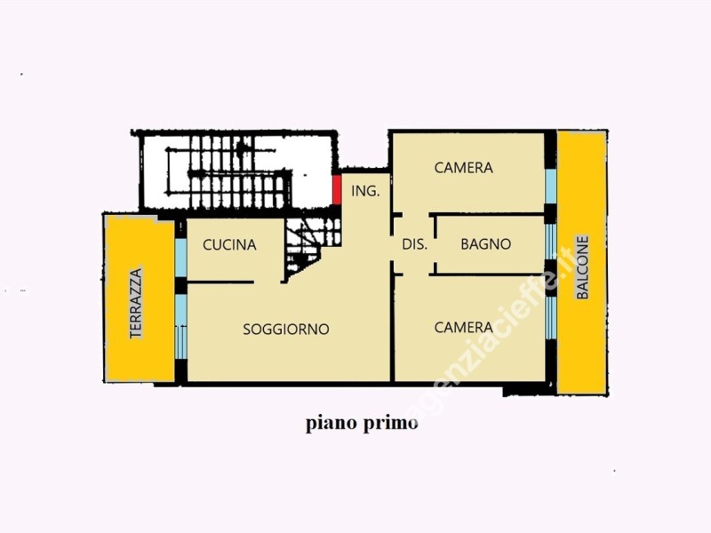 planimetria - Appartamento in vendita a Massa