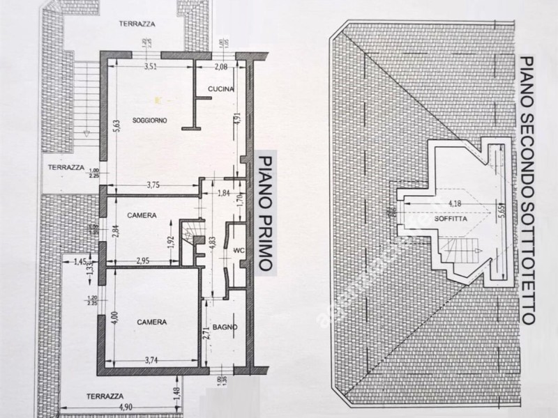 planimetria - Appartamento in vendita a Massa