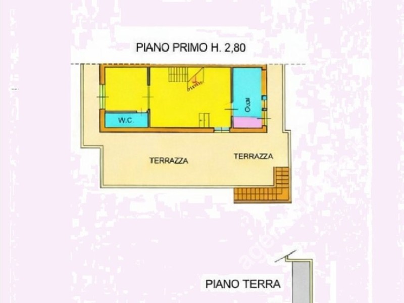 planimetria - Appartamento in vendita a Montignoso
