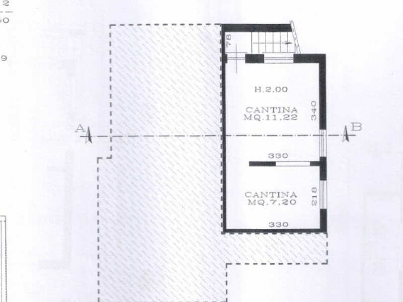 planimetria - Villa singola in vendita a Pietrasanta