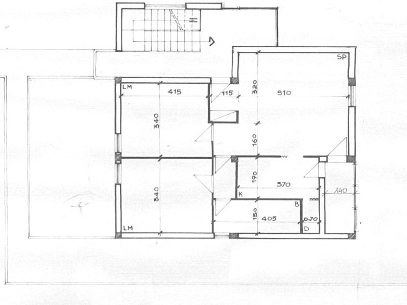 planimetria - Appartamento in vendita a Pietrasanta
