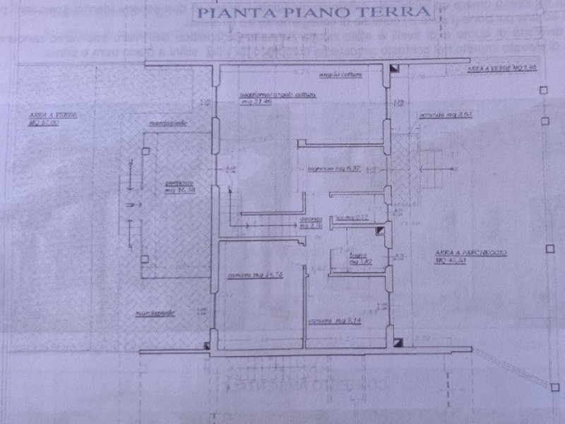 planimetria - Porzione di casa in vendita a Pietrasanta