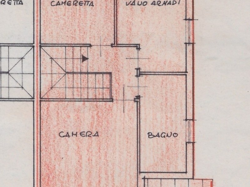 planimetria - Bifamiliare in vendita a Camaiore